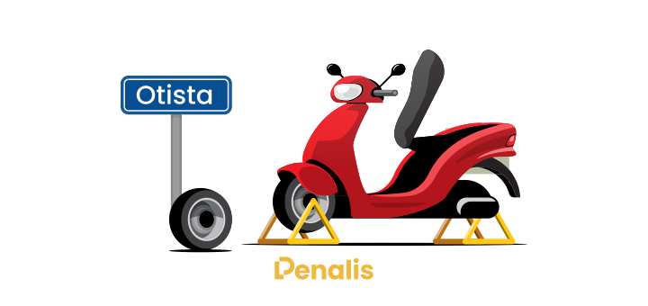 otista tempat aksesoris sepeda motor